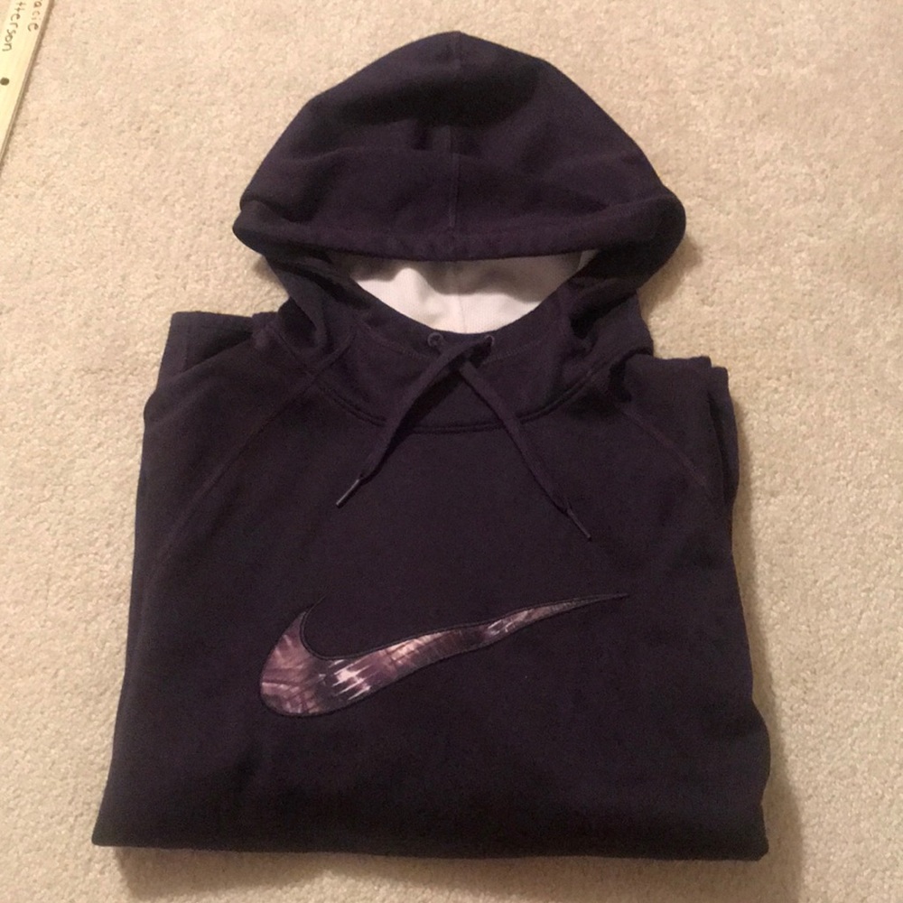 Nike Purple Swoosh Hoodie